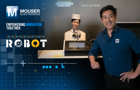 Global distributor Mouser Electronics and engineer spokesperson Grant Imahara team up to present the third episode of the Generation Robot series from Mouser’s Empowering Innovation Together program. The series travels to Japan to highlight the people, companies and machines that are changing how we view and interact with robots. To learn more, visit www.mouser.com/empowering-innovation. (Photo: Business Wire) 