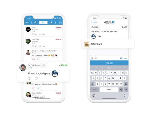 Uber and Venmo Partner to Deliver a New Payment Experience (Graphic: Business Wire)
