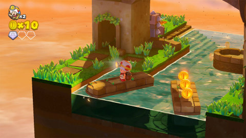 The Captain Toad: Treasure Tracker game will be available for both Nintendo Switch and Nintendo 3DS on July 13. (Photo: Business Wire)