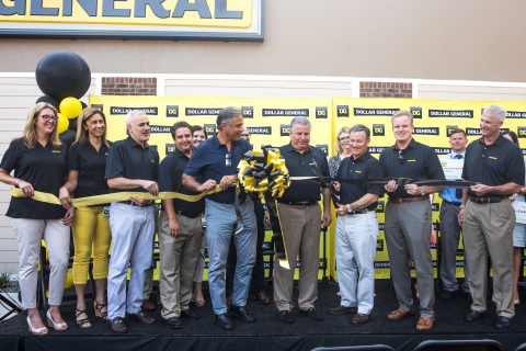 Dollar General celebrates its 15,000th store grand opening in Wilmington, North Carolina on July 14, 2018.(Photo: Business Wire)