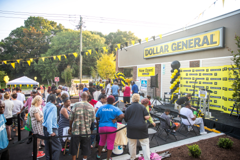 Dollar General celebrates its 15,000th store grand opening in Wilmington, North Carolina on July 14. (Photo: Business Wire)