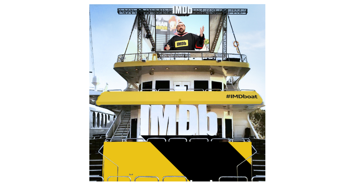 IMDb Returns to San Diego ComicCon with Host Kevin Smith aboard the 