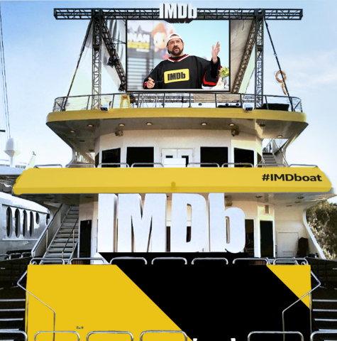 IMDb Returns to San Diego Comic-Con With Host Kevin Smith aboard #IMDboat July 19-21, 2018 (Photo: G ... 