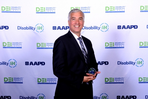 Aramark was recently named one of the "Best Places to Work for Disability Inclusion," by the 2018 Disability Equality Index (DEI), with a top-score of 100%, for the second year in a row. (Photo: Business Wire)