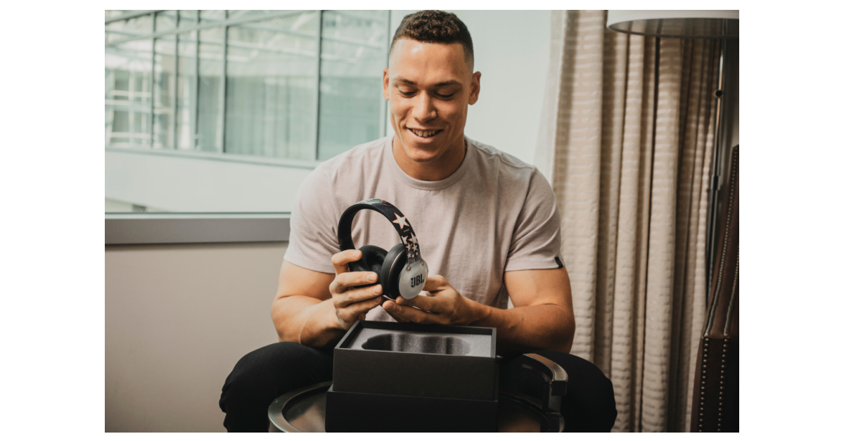 All Rise, Aaron Judge Joins JBL® as New Global Brand Ambassador