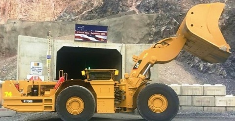 Autonomous underground mucker at Newmont's Northwest Exodus operation in Nevada. (Photo: Business Wi ... 