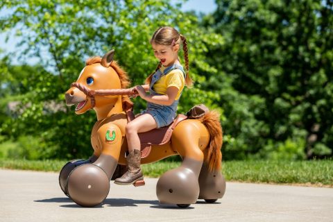Kid Trax unveils an innovative new play experience for kids with the introduction of Kid Trax Rideamals Scout. (Photo: Business Wire)