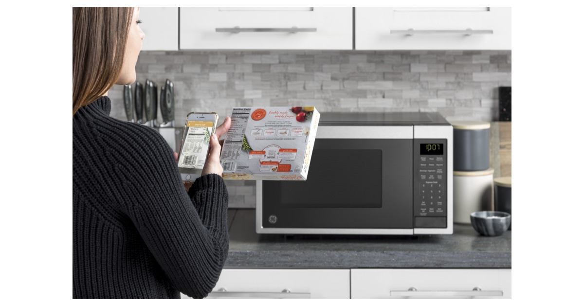Just Scan and Cook GE Appliances Simplifies the Microwave with New