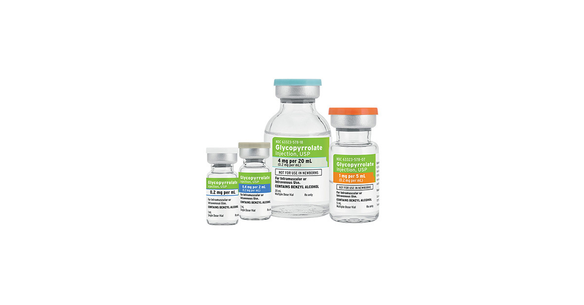 Glycopyrrolate Injection, USP Now Available from Fresenius Kabi ...