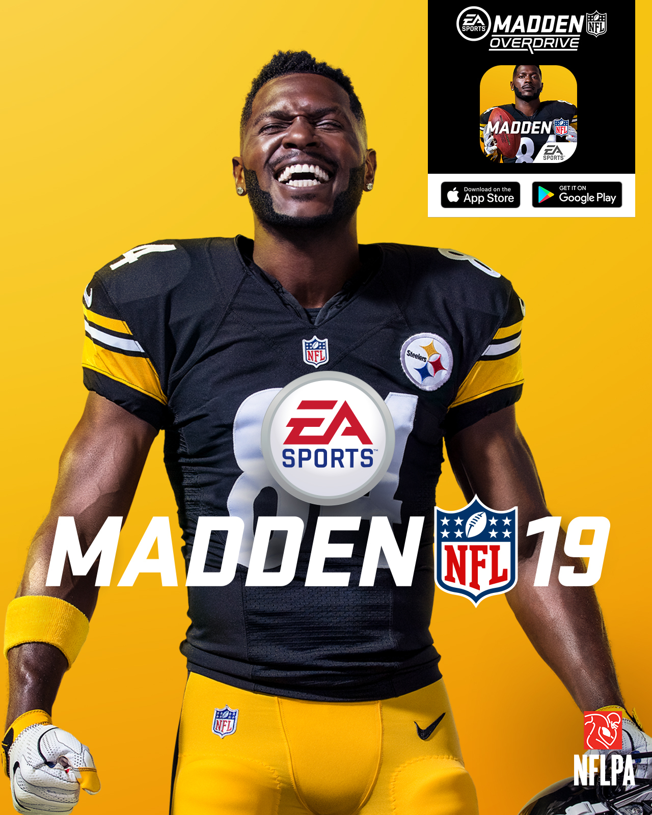 Antonio Brown Named as Official EA Sports Madden NFL 19 Cover Athlete,  Worldwide Launch August 10th