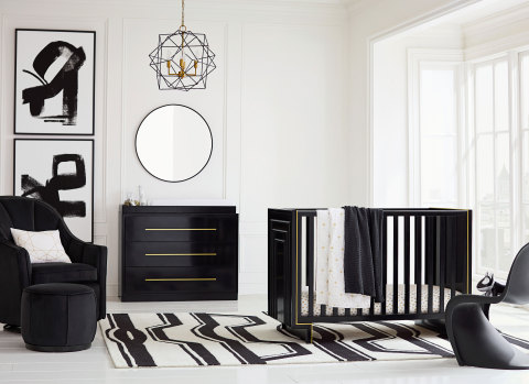 Nursery from the Pottery Barn Modern Baby Collection available today. (Photo: Business Wire)