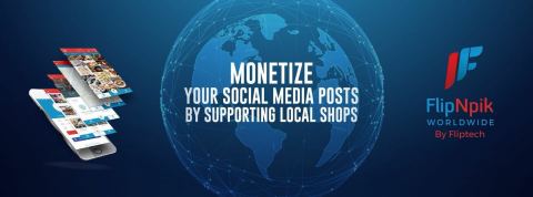 Monetize your social media posts by supporting local shops (Graphic: Business Wire)