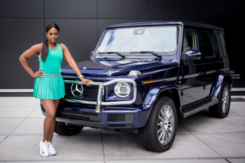 Mercedes-Benz Announces Sloane Stephens as Global Brand Ambassador (Photo: Business Wire)
