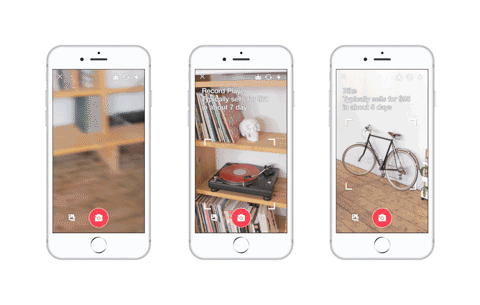 letgo, the biggest and fastest growing app to buy and sell locally, today introduced letgo Reveal and video listings, two innovations designed to transform the idea of a secondhand marketplace. (Photo: Business Wire)