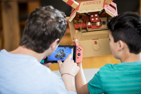 This new Nintendo Labo kit is designed to work with the Nintendo Switch system, and contains materials to build a variety of customizable cardboard creations called Toy-Con, including a Car, a Submarine, a Plane, a Pedal, two Keys and more. (Photo: Business Wire)