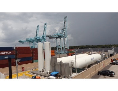 Eagle LNG Marine Fuel Depot Talleyrand, Jacksonville (Photo: Business Wire)