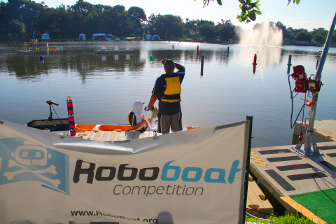 The RoboBoat Competition was run in perfect conditions. (Photo: Business Wire)