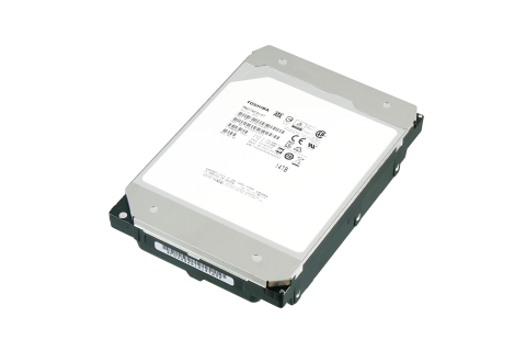 Toshiba: MN07 Series 12TB and 14TB 3.5-inch  hard disk drives for use in NAS platforms. (Photo: Busi ... 