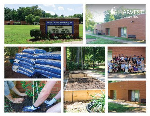 Harvest Organics Grows Gardening Curiosity at Local School (Photo: Business Wire)