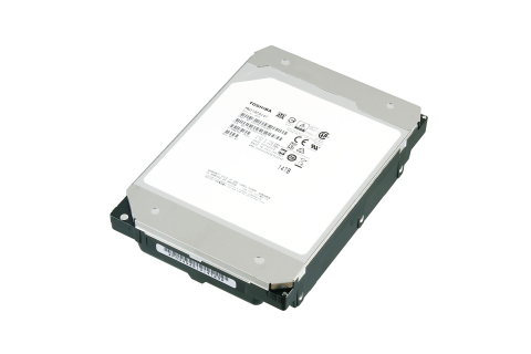 Toshiba: MN07 Series 12TB and 14TB 3.5-inch hard disk drives for use in NAS platforms. (Photo: Business Wire)