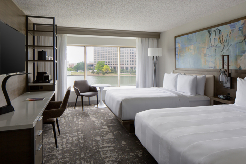 Dallas Marriott Las Colinas completes Phase I of complete renovation. Guest rooms are complete with Phase II scheduled to complete at the end of 2018. (Photo: Business Wire)