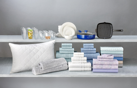 Stay cool and organized this school year with a little help from Macy’s, with comfy and cool lifestyle essentials. Whim by Martha Stewart pillows help with big dreams while Charter Club towels add a pop of color and personalization to any room. (Photo: Business Wire)