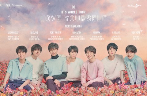 First-Ever North American Stadium BTS Concert to Take Place at Citi Field in New York as Part of the Sold Out ‘LOVE YOURSELF’ World Tour (Graphic: Business Wire)