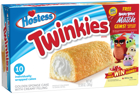 Information on the free Gems and entry to the sweepstakes can be found on select multipacks of Hostess® CupCakes, Twinkies®, Ding Dongs®, Ho Hos®, Raspberry Zingers®, and Hostess® Cinnamon Streusel Coffee Cakes. (Photo: Business Wire)
