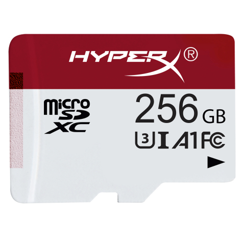 HyperX Announces First HyperX Gaming microSD Cards. (Graphic: Business Wire)