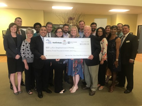 Lufkin, Texas, nonprofit Neighborhood STRONG received $23,000 in Partnership Grant Program funds fro ... 