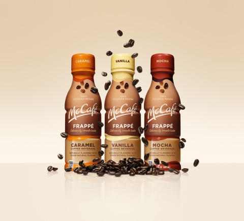 McCafé Frappés deliver a cafe-quality coffee on-the-go, now in a bottle. (Photo: Business Wire)