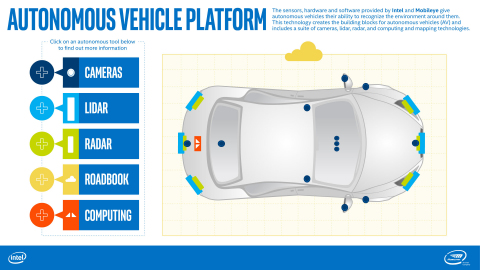 Autonomous Vehicle Platform (Graphic: Business Wire)