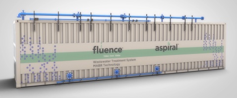 Fluence's Smart Packaged MABR-based Aspiralâ„¢ wastewater treatment solution will be deployed in Manila, Philippines (Photo: Business Wire)