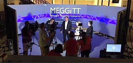 Media demonstration of Meggitt's newest system, FATS® 300LE (photograph courtesy of Gwinnett County Sheriff's Office)