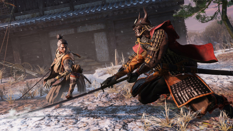 In Sekiro: Shadows Die Twice, players wield the protagonist's prosthetic arm and its various mechanisms to gain an advantage. The brand-new game is launching on March 22, 2019 on Xbox One, PlayStation®4 and PC. Pre-orders for the Collector's Edition kick off starting today at select retailers. (Photo: Business Wire)