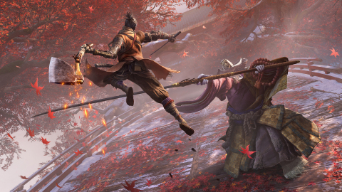 Sekiro: Shadows Die Twice, launching March 22, 2019, on Xbox One, PlayStation®4, and PC via Steam is a new action-adventure game with RPG elements developed by FromSoftware. Set in the late 1500s Sengoku Japan, players will experience a brutal period of constant life and death conflict as they come face to face with larger than life foes in a dark and twisted world. (Photo: Business Wire)