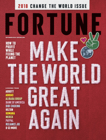 Fortune's "Change the World" list (Graphic: Business Wire)