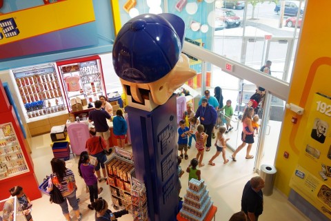 At the PEZ Visitor Center, stock up on candy and snackable historic content. (Photo: Business Wire)