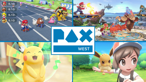 Some of the most anticipated Nintendo Switch games of the upcoming holiday season are coming to this year's PAX West expo in Seattle from Aug. 31 to Sept. 3. (Graphic: Business Wire)