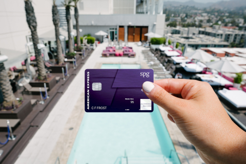 The new Starwood Preferred Guest® American Express Luxury Card (Photo: Business Wire)