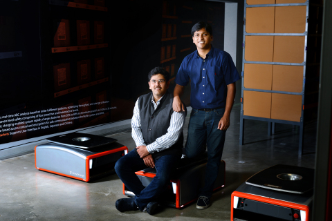Samay Kohli and Akash Gupta, Co-Founders of GreyOrange.