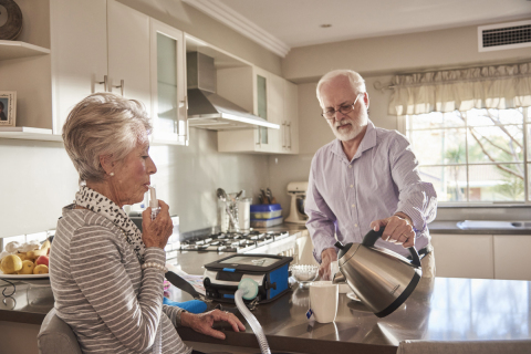 Female using Astral at home (Photo: Business Wire)