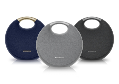 Harman Kardon Unveils the Onyx Studio 5, a Beautiful Wireless Speaker Featuring Wireless Dual Sound (Photo: Business Wire)