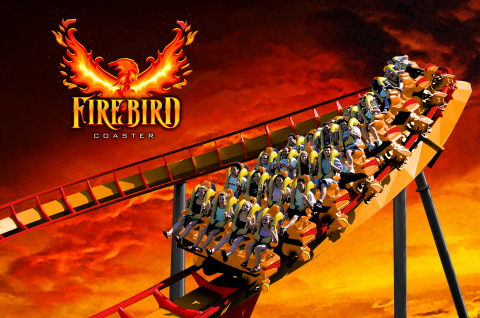 Six Flags America, DC's Thrill Capital, today announced FIREBIRD, the only floorless roller coaster in Maryland. (Graphic: Business Wire)