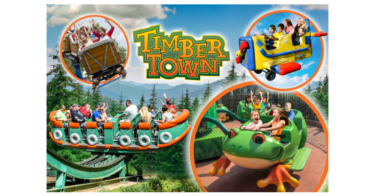 New Timber Town Themed Kids’ Area Debuts at Frontier City for 2019