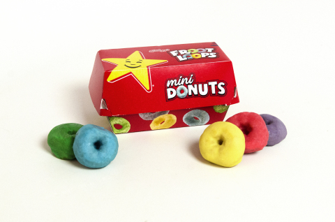 Carl's Jr. and Hardee's Launch Froot Loops Mini Donuts (Photo: Business Wire)