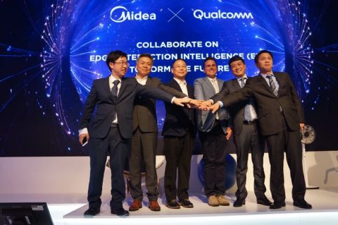 Midea RAC announced the Edge Interaction Intelligence (EII) specification together with Qualcomm Technologies, Inc. (Photo: Business Wire)