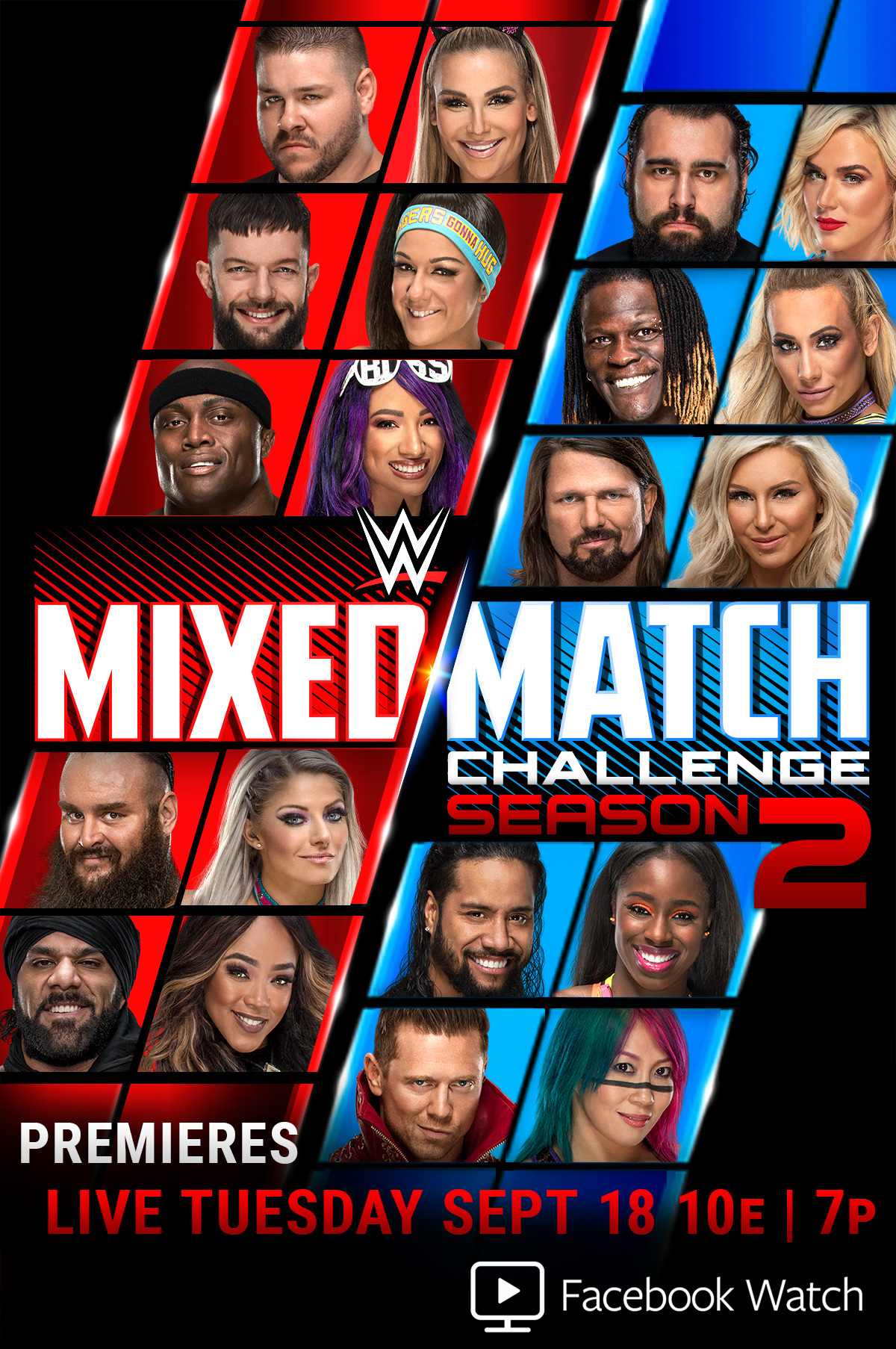 Wwe mixed match hot sale challenge streaming