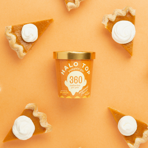 Halo Top Creamery welcomes back Pumpkin Pie by inviting fans to head to the freezer section for a free pint of ice cream on September 22. (Photo: Business Wire)