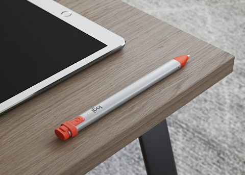 Logitech Crayon delivers an ultra-responsive, precise, and comfortable writing experience, so you can markup and highlight your work, take notes in class, or liberate your inner artist and draw using most of the iPad apps with no pairing needed. (Photo: Business Wire)